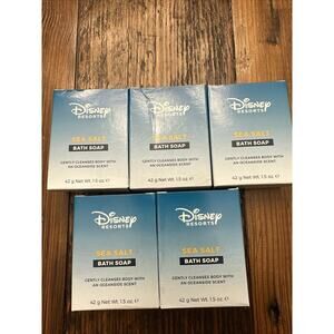 Disney Resorts Sea Salt Bath Soap Bars - 1.5 oz. - 5 New